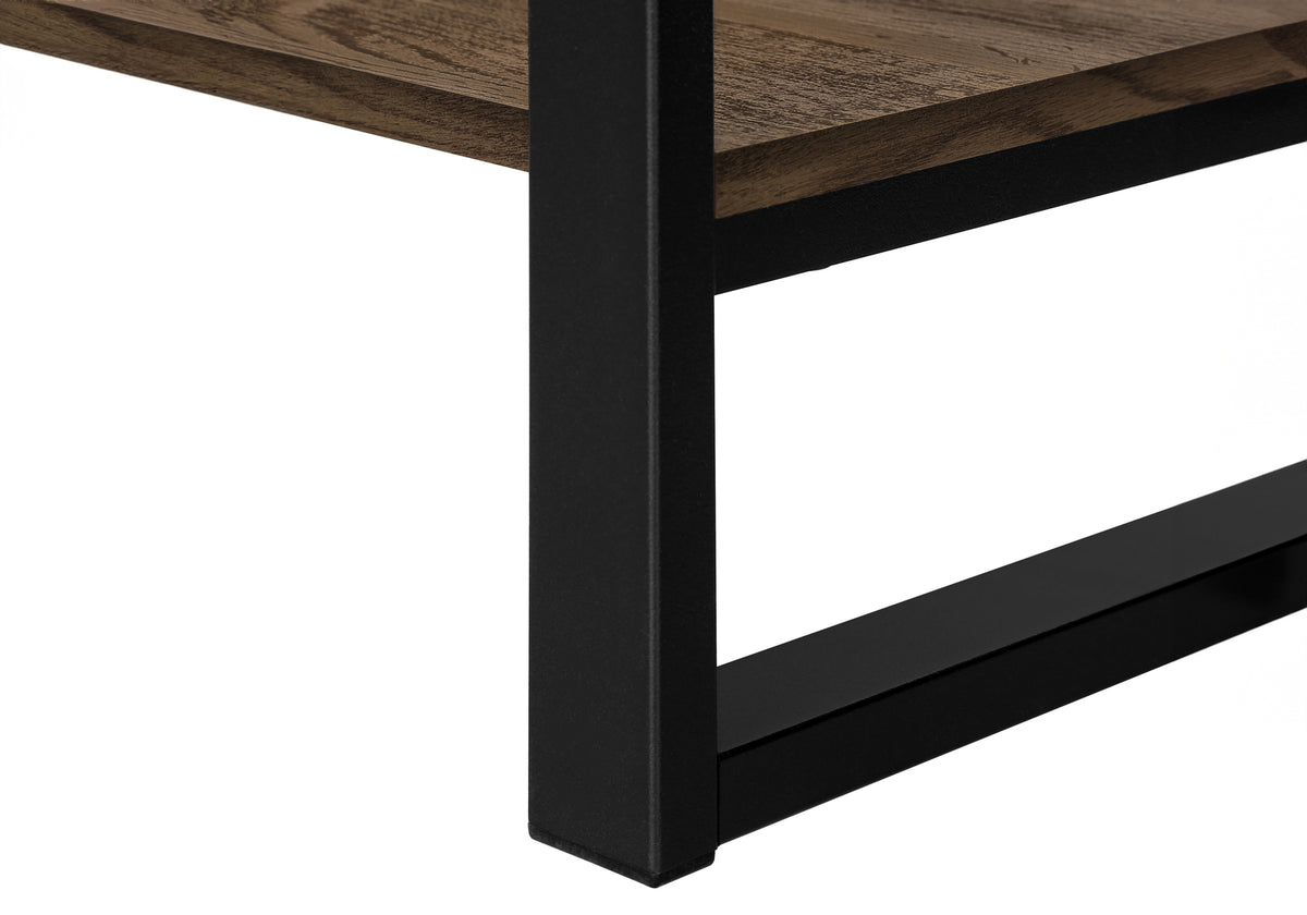 Rowan Brown Reclaimed Wood-Look Coffee Table | Ortholuxe Home - Photo 8