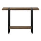 Rowan Brown Reclaimed Wood-Look Accent Table | Ortholuxe Home - Photo 4