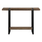 Rowan Brown Reclaimed Wood-Look Accent Table | Ortholuxe Home - Photo 6