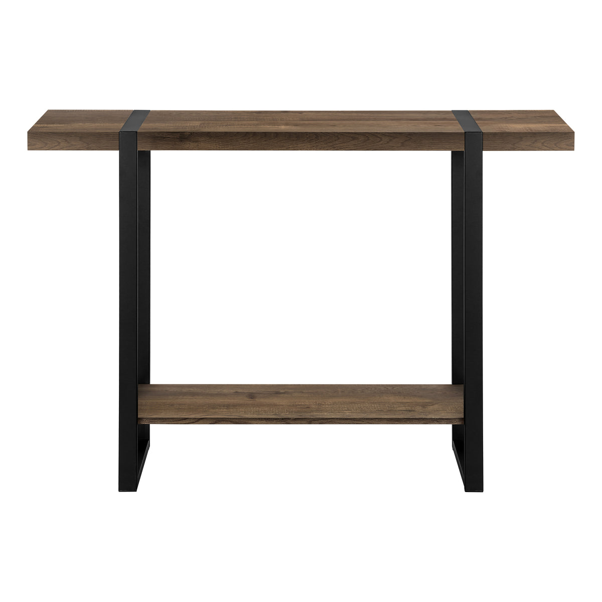 Rowan Brown Reclaimed Wood-Look Accent Table | Ortholuxe Home - Photo 6