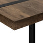 Rowan Brown Reclaimed Wood-Look Accent Table | Ortholuxe Home - Photo 8