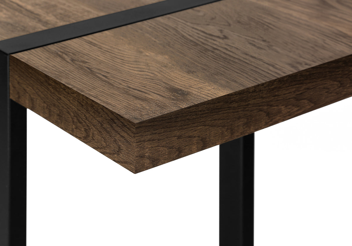 Rowan Brown Reclaimed Wood-Look Accent Table | Ortholuxe Home - Photo 8