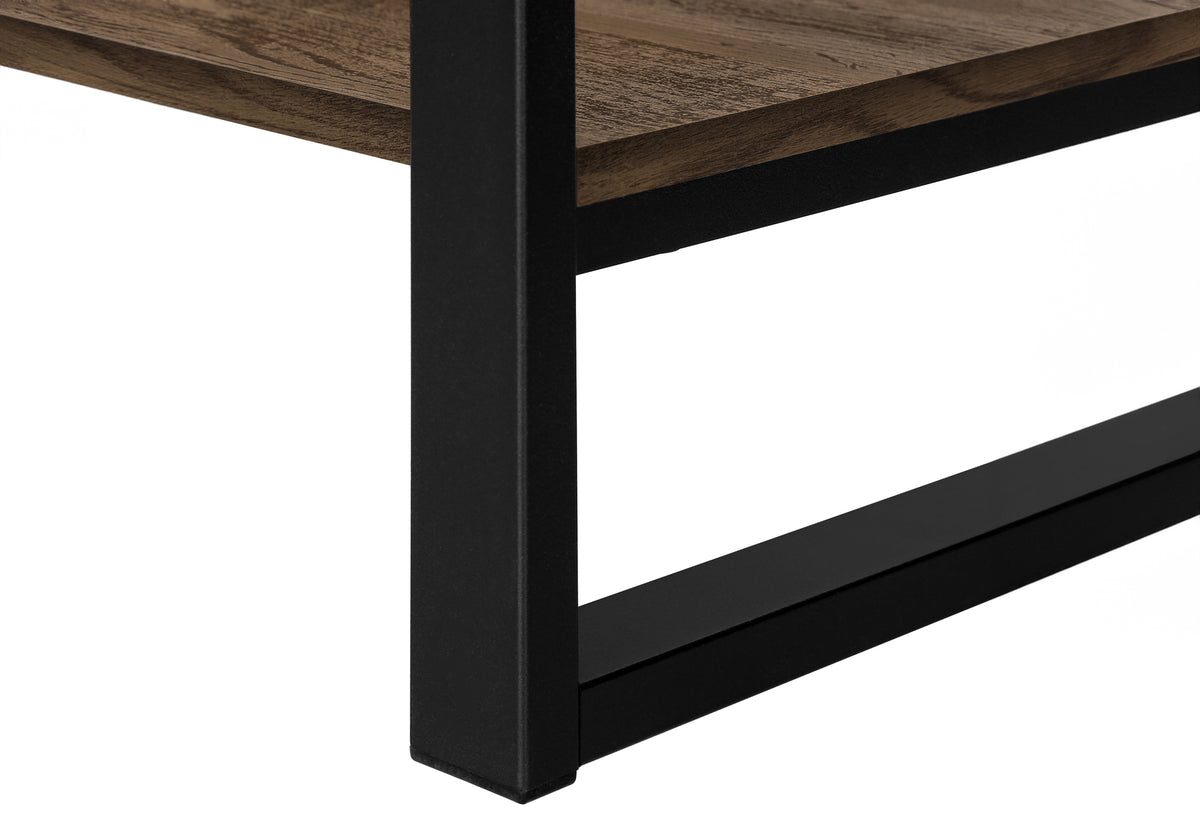 Rowan Brown Reclaimed Wood-Look Accent Table | Ortholuxe Home - Photo 9