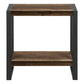 Rowan Brown Reclaimed Wood-Look Accent Table | Ortholuxe Home - Photo 6