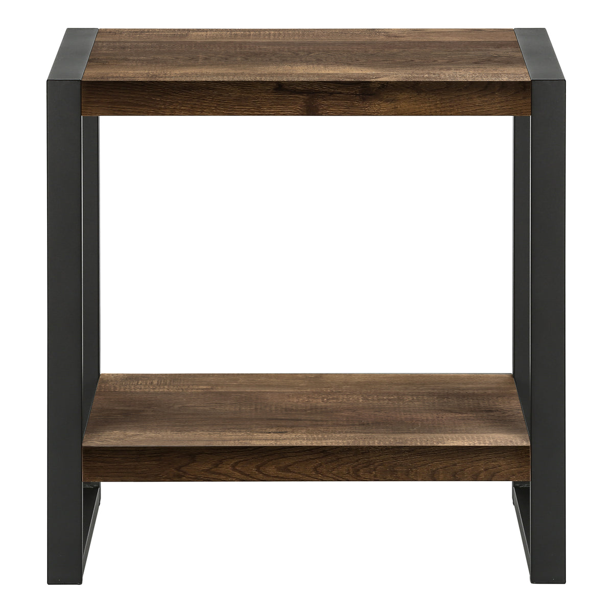Rowan Brown Reclaimed Wood-Look Accent Table | Ortholuxe Home - Photo 6
