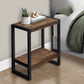 Rowan Brown Reclaimed Wood-Look Accent Table | Ortholuxe Home - Photo 2