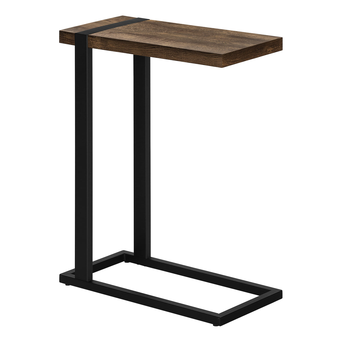 Rowan Brown Reclaimed Wood-Look Accent Table | Ortholuxe Home - Photo 3