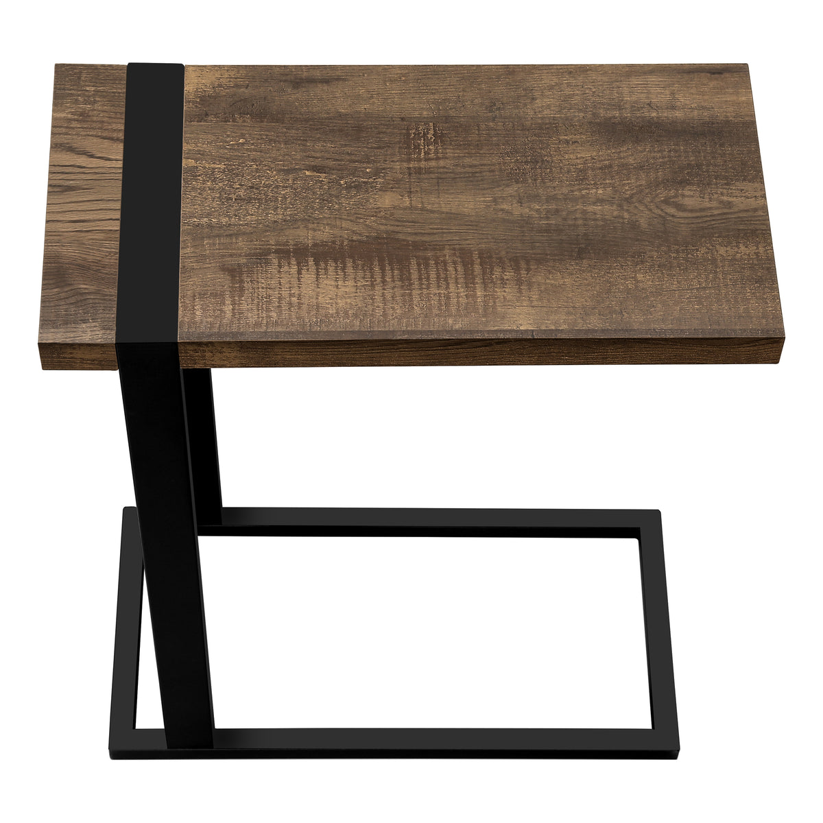 Rowan Brown Reclaimed Wood-Look Accent Table | Ortholuxe Home - Photo 7