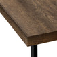 Rowan Brown Reclaimed Wood-Look Accent Table | Ortholuxe Home - Photo 8