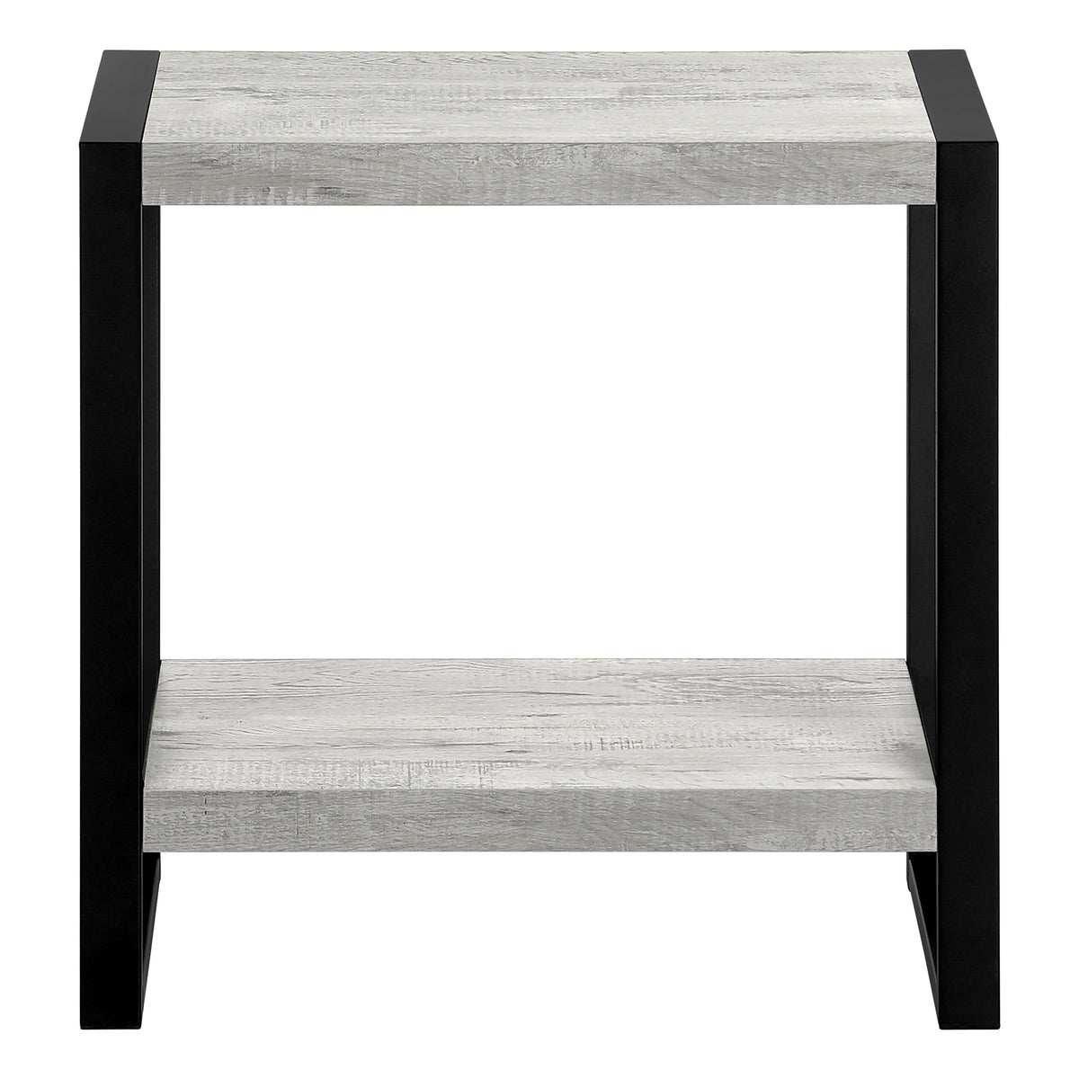 Rowan Grey Reclaimed Wood-Look Accent Table | Ortholuxe Home - Photo 6