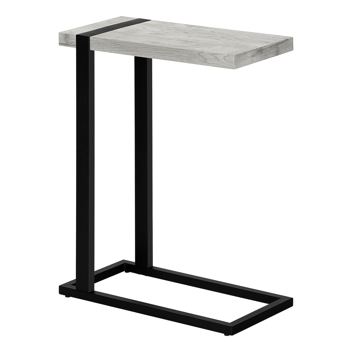 Rowan Grey Reclaimed Wood-Look Accent Table | Ortholuxe Home - Photo 3