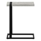 Rowan Grey Reclaimed Wood-Look Accent Table | Ortholuxe Home - Photo 4