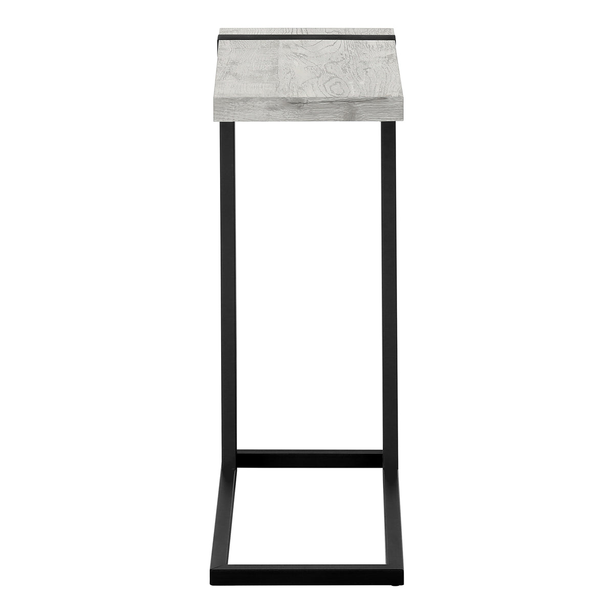 Rowan Grey Reclaimed Wood-Look Accent Table | Ortholuxe Home - Photo 5