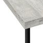 Rowan Grey Reclaimed Wood-Look Accent Table | Ortholuxe Home - Photo 8