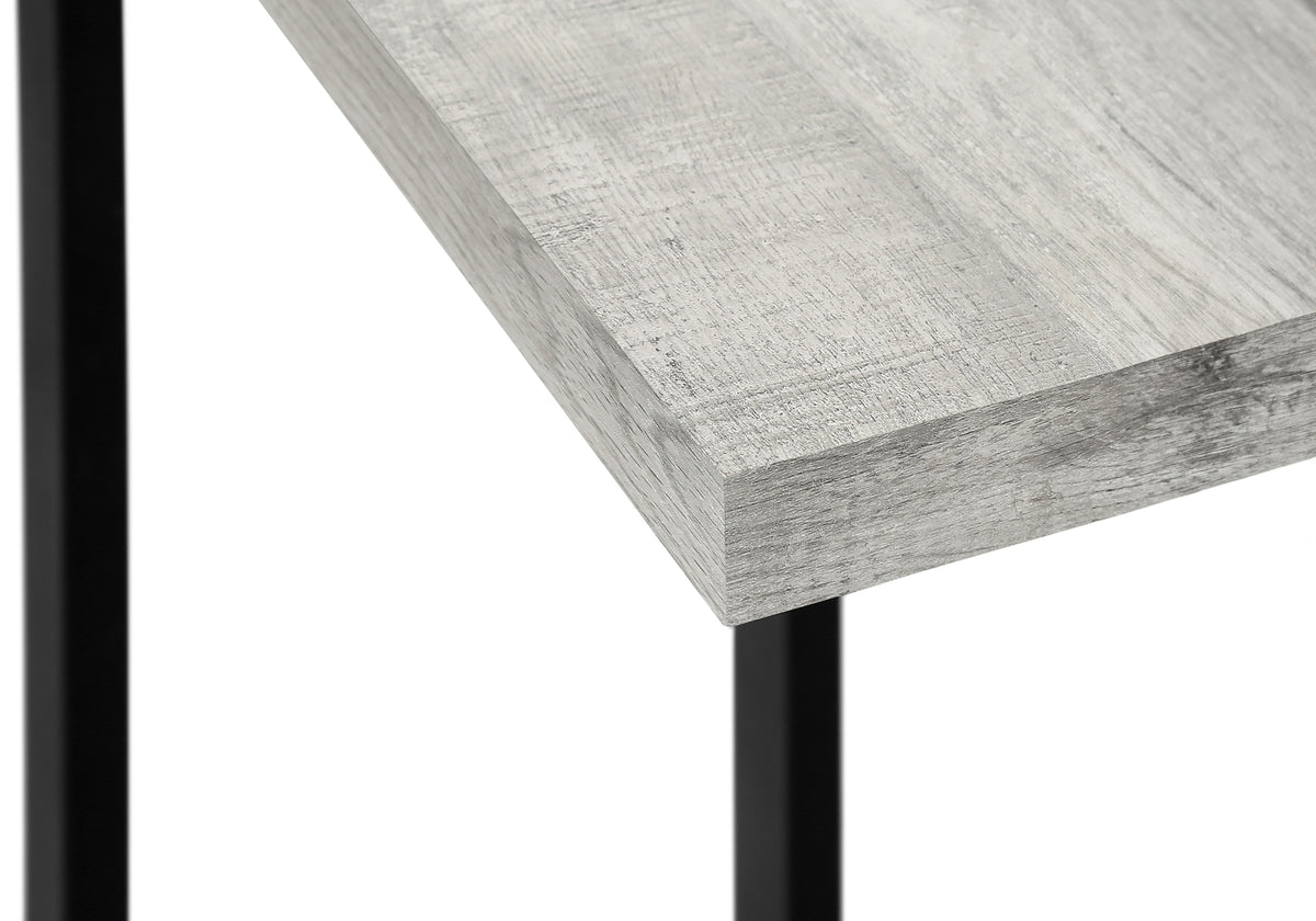 Rowan Grey Reclaimed Wood-Look Accent Table | Ortholuxe Home - Photo 8