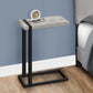 Rowan Grey Reclaimed Wood-Look Accent Table | Ortholuxe Home - Photo 2