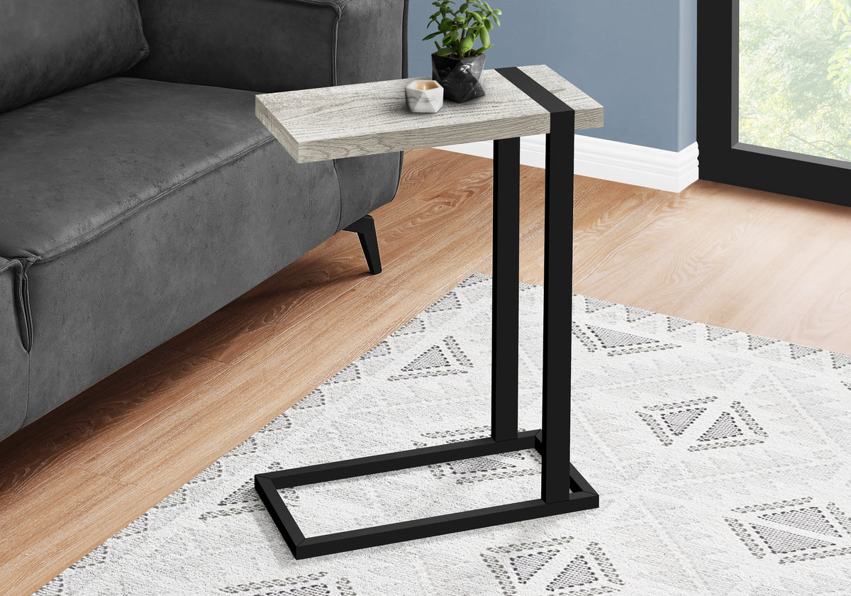 Rowan Grey Reclaimed Wood-Look Accent Table | Ortholuxe Home
