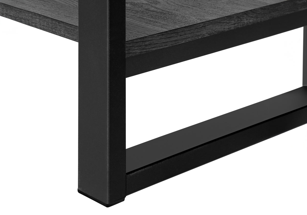 Sequoia Black Reclaimed Wood-Look Coffee Table | Ortholuxe Home - Photo 8