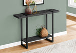 Sequoia Black Reclaimed Wood-Look Accent Table | Ortholuxe Home