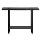 Sequoia Black Reclaimed Wood-Look Accent Table | Ortholuxe Home - Photo 6