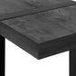 Sequoia Black Reclaimed Wood-Look Accent Table | Ortholuxe Home - Photo 8