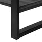 Sequoia Black Reclaimed Wood-Look Accent Table | Ortholuxe Home - Photo 9