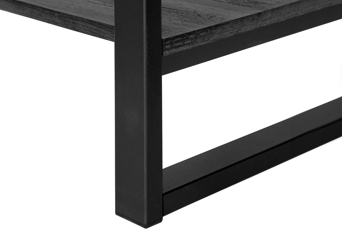 Sequoia Black Reclaimed Wood-Look Accent Table | Ortholuxe Home - Photo 9