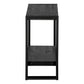 Sequoia Black Reclaimed Wood-Look Accent Table | Ortholuxe Home - Photo 5