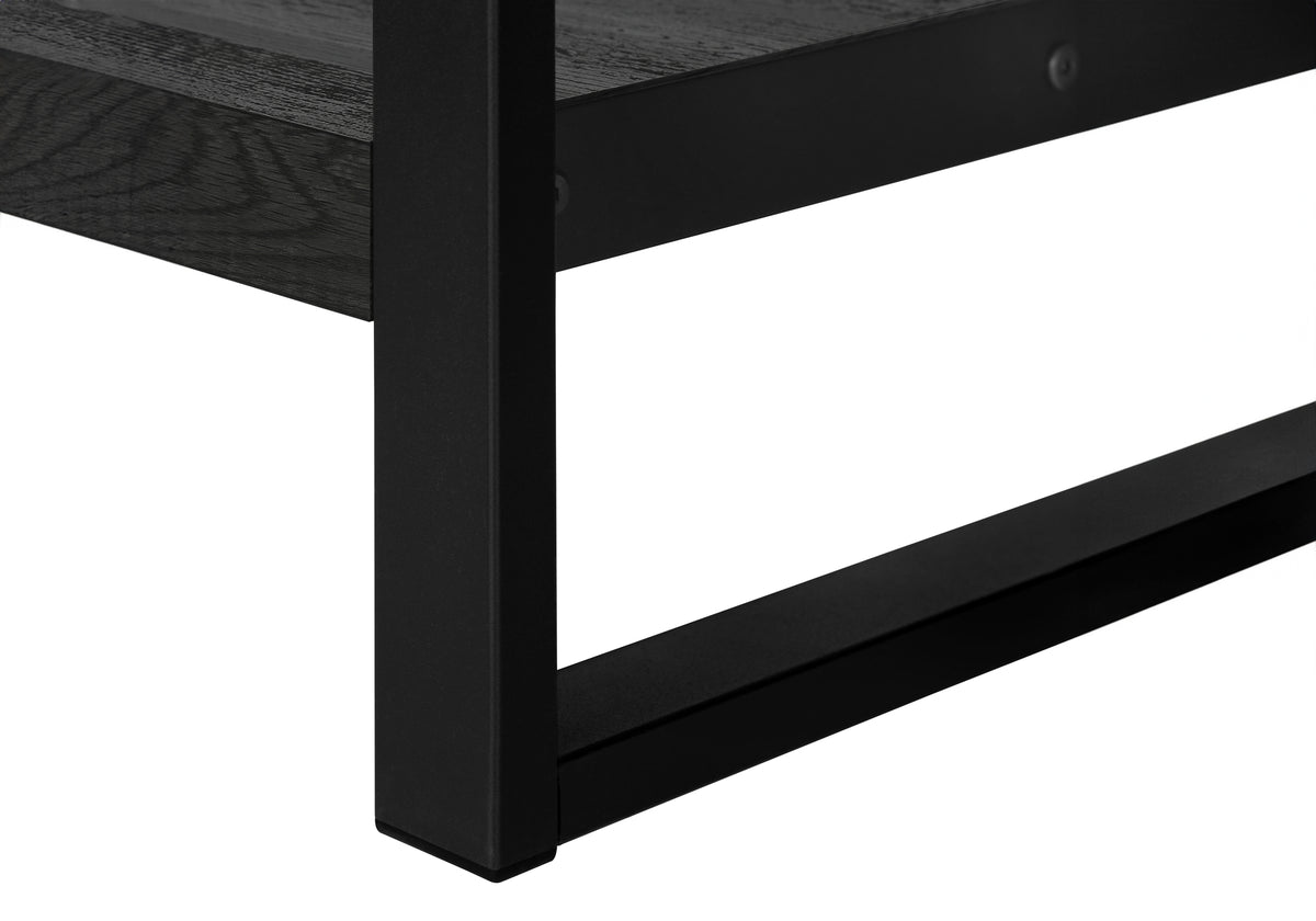 Sequoia Black Reclaimed Wood-Look Accent Table | Ortholuxe Home - Photo 9