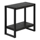Sequoia Black Reclaimed Wood-Look Accent Table | Ortholuxe Home - Photo 3