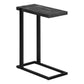 Sequoia Black Reclaimed Wood-Look Accent Table | Ortholuxe Home - Photo 3