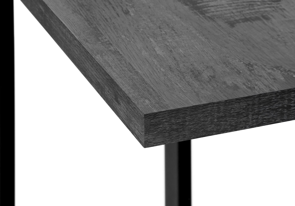 Sequoia Black Reclaimed Wood-Look Accent Table | Ortholuxe Home - Photo 8