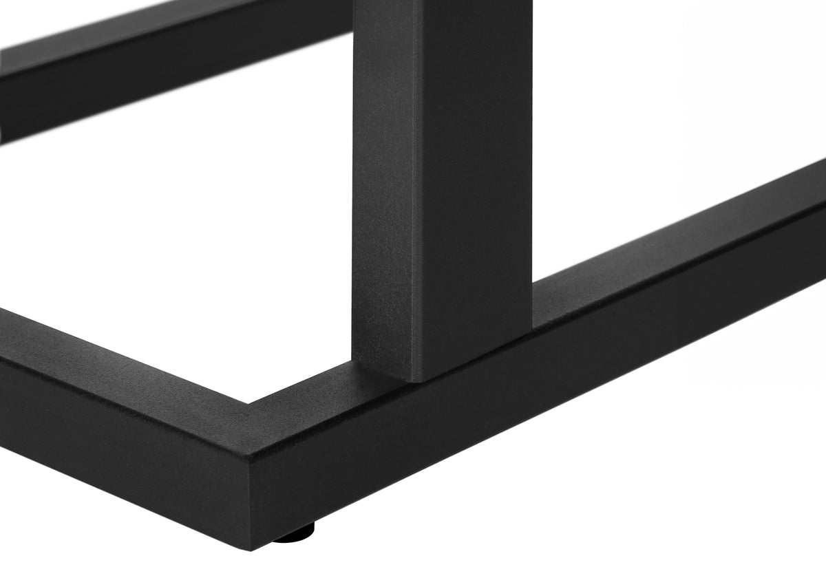 Sequoia Black Reclaimed Wood-Look Accent Table | Ortholuxe Home - Photo 9