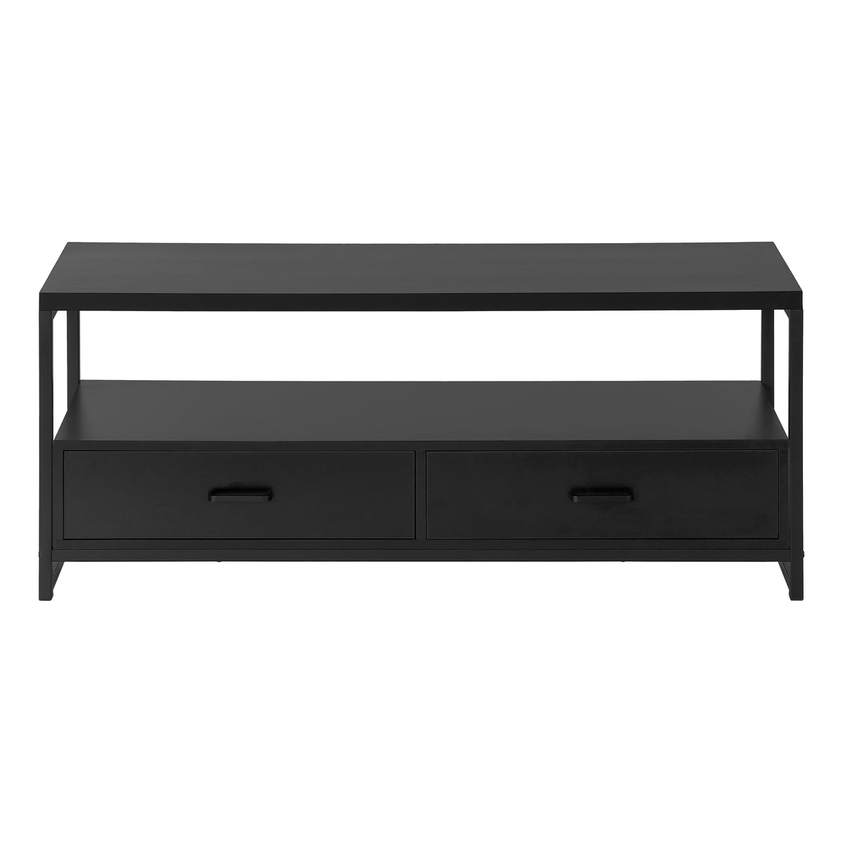 Aspen Black Metal TV Stand | Ortholuxe Home - Photo 3