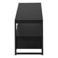 Aspen Black Metal TV Stand | Ortholuxe Home - Photo 4