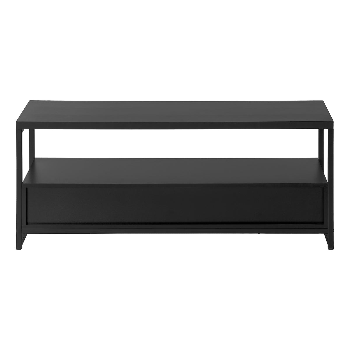 Aspen Black Metal TV Stand | Ortholuxe Home - Photo 5
