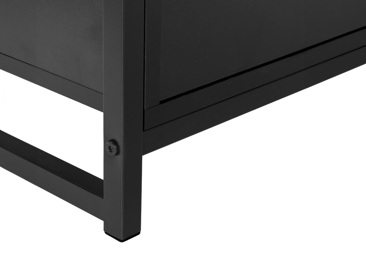 Aspen Black Metal TV Stand | Ortholuxe Home - Photo 9