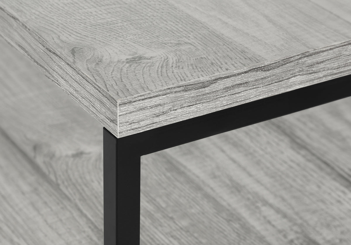 Aspen Grey & Black Metal TV Stand | Ortholuxe Home - Photo 8