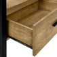 Briar 3 Drawers Mango Wood-Look TV Stand | Ortholuxe Home - Photo 8