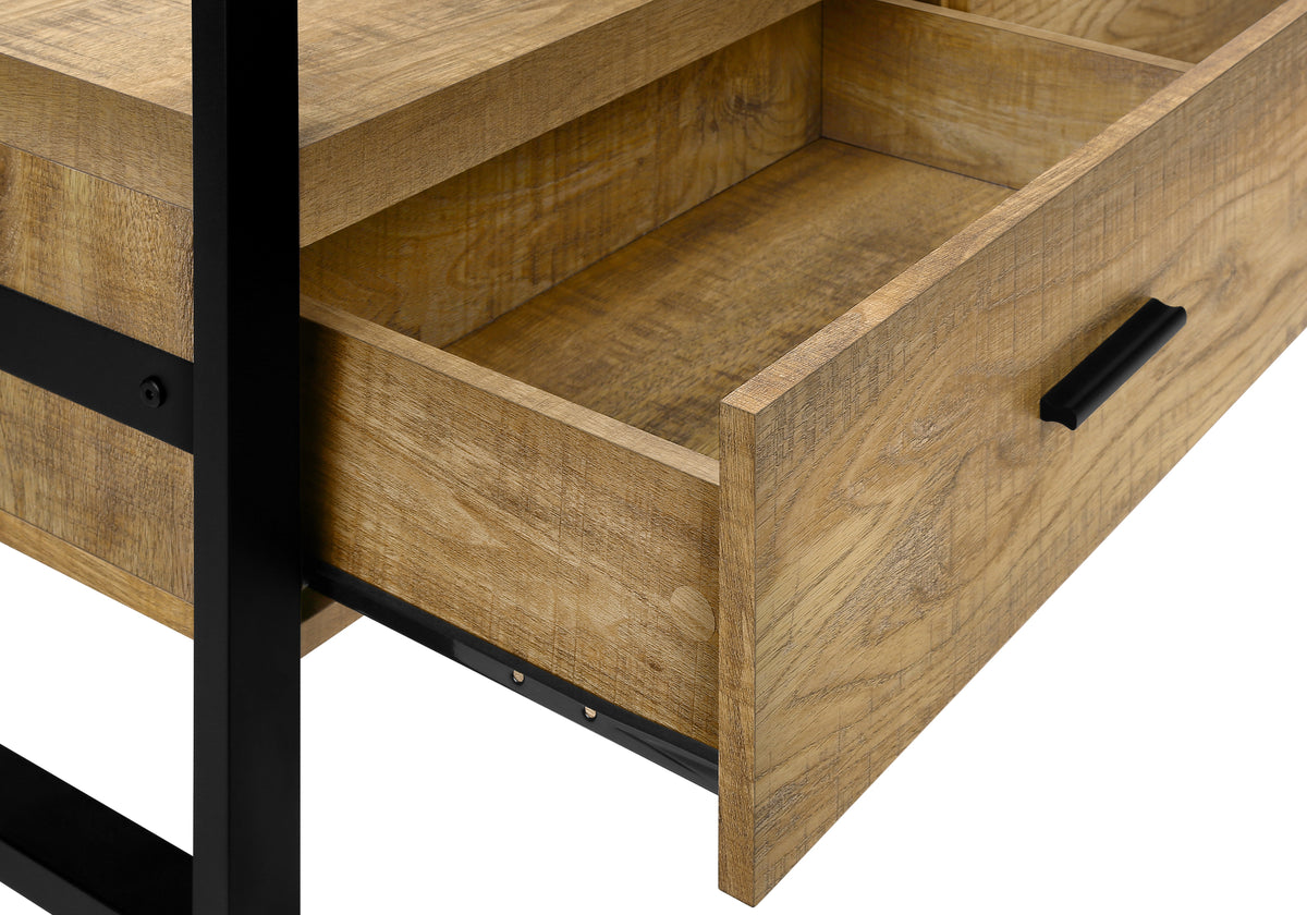 Briar 3 Drawers Mango Wood-Look TV Stand | Ortholuxe Home - Photo 8
