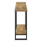 Briar Mango Wood-Look & Black Metal Accent Table | Ortholuxe Home - Photo 4