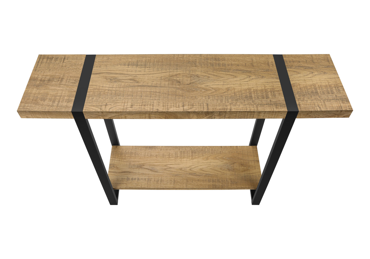 Briar Mango Wood-Look & Black Metal Accent Table | Ortholuxe Home - Photo 6