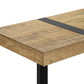 Briar Mango Wood-Look & Black Metal Accent Table | Ortholuxe Home - Photo 7
