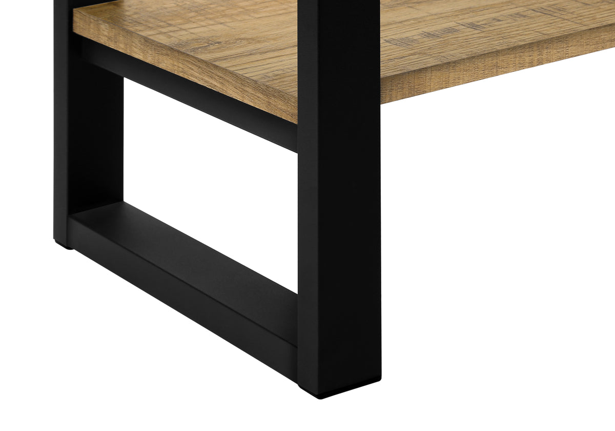 Briar Mango Wood-Look & Black Metal Accent Table | Ortholuxe Home - Photo 8