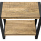 Briar Mango Wood-Look & Black Metal Accent Table | Ortholuxe Home - Photo 6