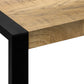 Briar Mango Wood-Look & Black Metal Accent Table | Ortholuxe Home - Photo 7