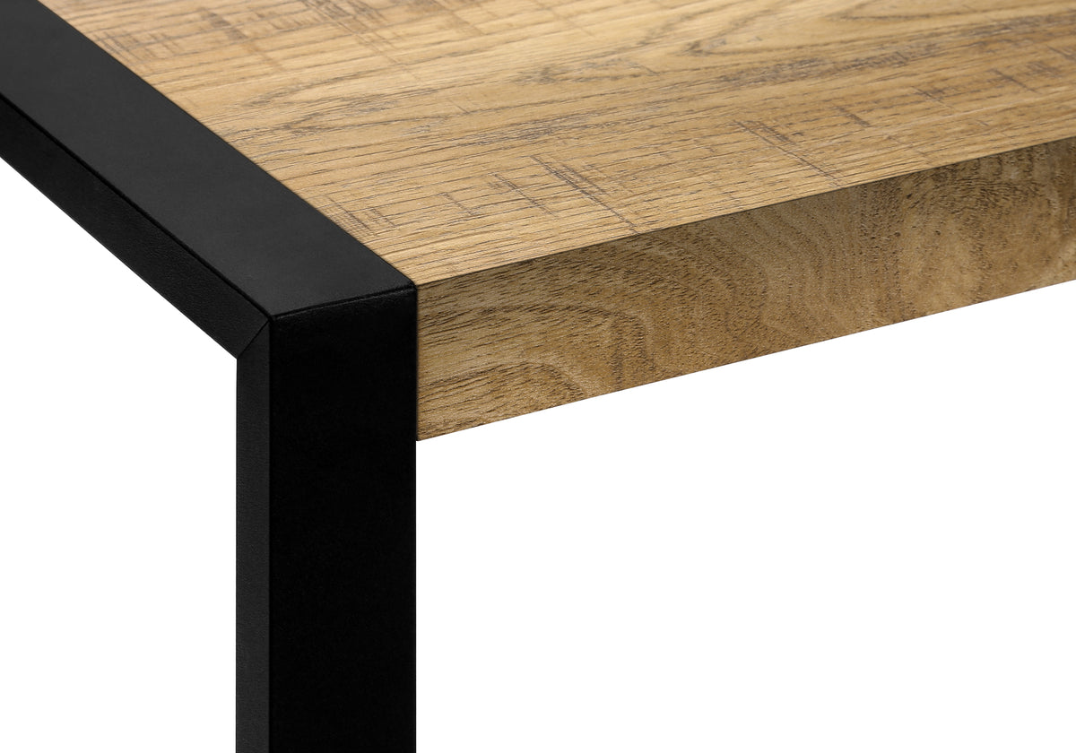 Briar Mango Wood-Look & Black Metal Accent Table | Ortholuxe Home - Photo 7