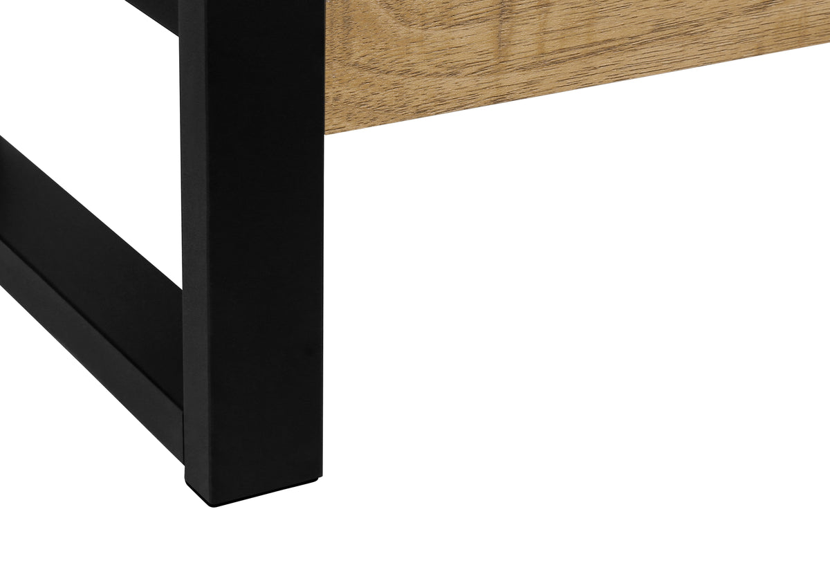Briar Mango Wood-Look & Black Metal Accent Table | Ortholuxe Home - Photo 8