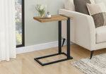 Briar Mango Wood-Look & Black Metal Accent Table | Ortholuxe Home