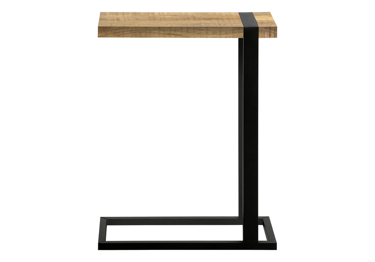 Briar Mango Wood-Look & Black Metal Accent Table | Ortholuxe Home - Photo 4